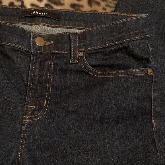 2 for $50 J BRAND Jeans “PURE” Skinny Leg Jeans Women’s Size 29 Dark Indigo Wash - Picture 7 of 13